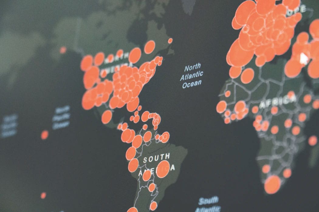 Analyze metrics by geography to determine where outages occur.