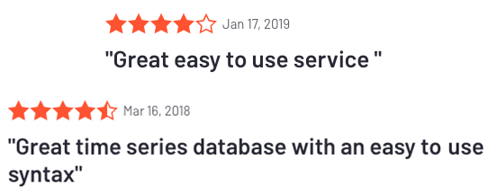 influxdb vs datadog customer reviews